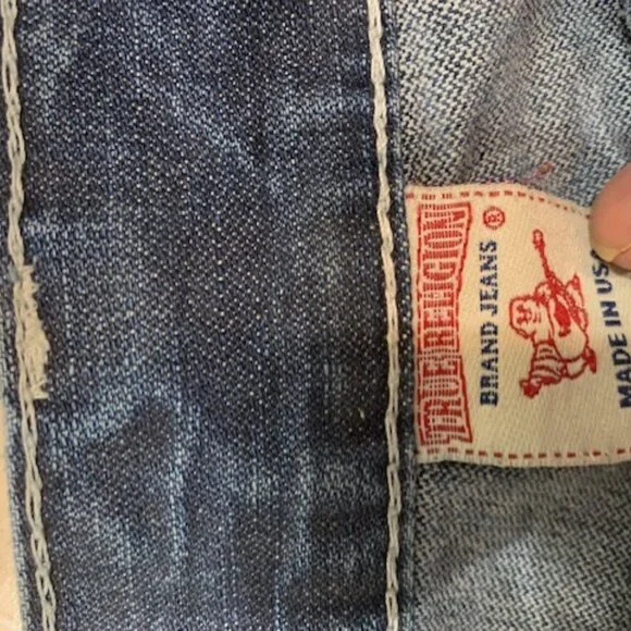 TRUE RELIGION JOEY BIG T (SZ 32) MENS JEANS - Picture 4 of 6